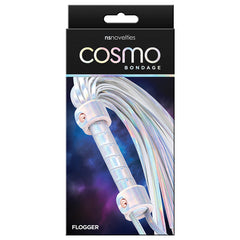 Cosmo Rainbow Bondage Flogger Flogger NS Novelties 