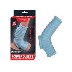 Vibrating Power Sleeve Penis Sheath Nass Toys Ribbed 