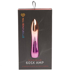 Sensuelle Aluminum 60Sx Amp Warming Bullet Vibrator NOVEL CREATIONS 