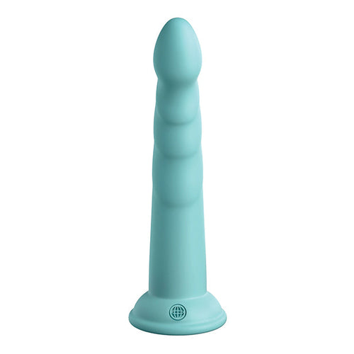 Dillio Platinum 7" Slim Seven Silicone Dildo Dildo Pipedream Blue 