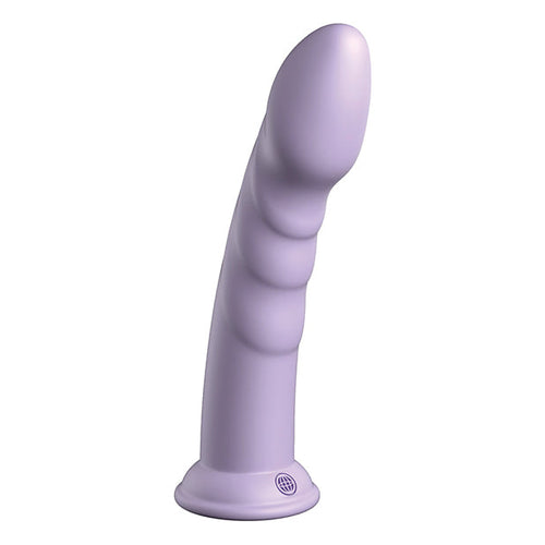 Dillio Platinum 8" Super Eight Silicone Dildo Dildo Pipedream Purple 