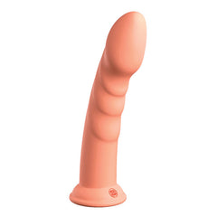 Dillio Platinum 8" Super Eight Silicone Dildo Dildo Pipedream Orange 