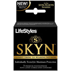 Skyn Non-Latex Condoms 3 pk Condom LifeStyles 