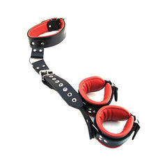 Leather Neck to Wrist Restraints Restraints Rouge 