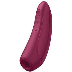 Curvy 1+ Air Pressure Vibrator air pressure toy Satisfyer Rose Red 