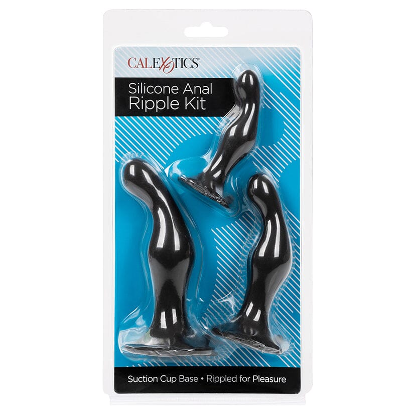 Silicone Anal Ripple Plug Kit Wild Flower Silicone Anal Ripple Plug Kit Wild Flower