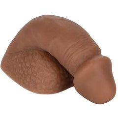 Packer Gear Silicone 4" Packing Penis Packer Cal Exotics Brown 