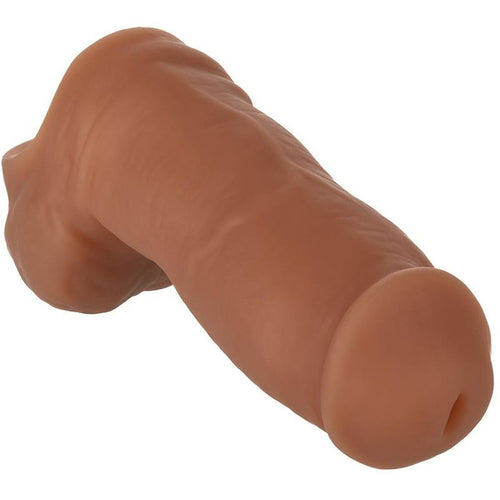 Packer Gear 5" Ultra Soft Silicone STP Hollow Packer Packer Cal Exotics Brown 