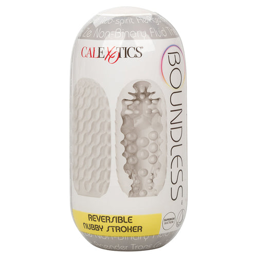 Boundless Reversible Stroker Penis Sleeve Cal Exotics Nubby 