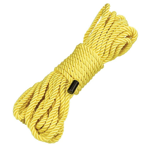 Boundless Bondage Rope Bondage Rope Cal Exotics Yellow 