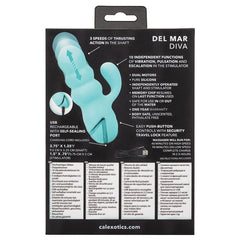 California Dreaming Del Mar Diva Thrusting Vibe Vibrator Cal Exotics 