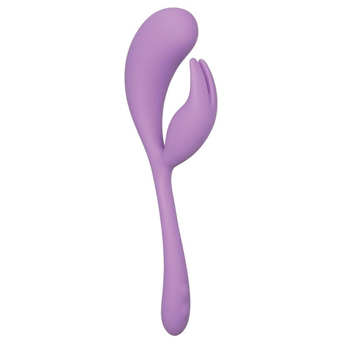 Elle Liquid Silicone Dual Flicker Vibrator Vibrator Cal Exotics 