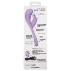 Elle Liquid Silicone Dual Flicker Vibrator Vibrator Cal Exotics 