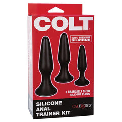 Colt Silicone Anal Trainer Kit Anal Plug Kit Cal Exotics 