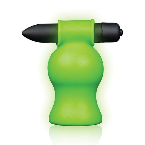 Vibrating Glow In The Dark Head Masturbator penis masturbator Shots 