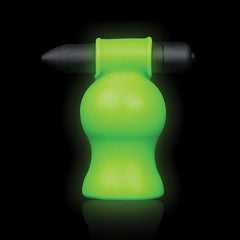 Vibrating Glow In The Dark Head Masturbator penis masturbator Shots 