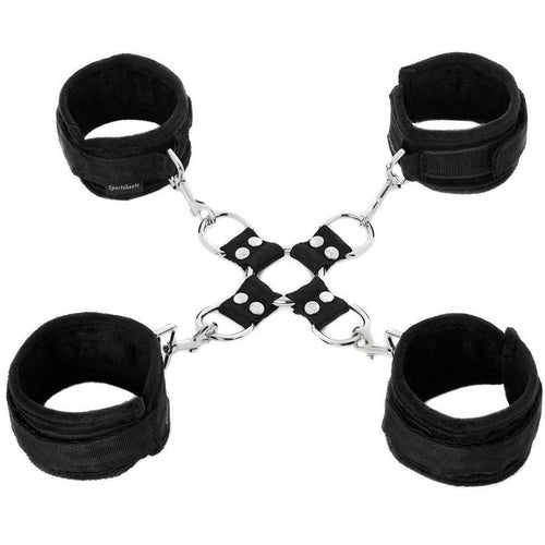 5 Piece Hog Tie & Cuff Set Support Strap Sportsheets 
