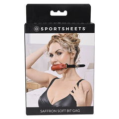 Saffron Soft Bit Gag Mouth gag Sportsheets 