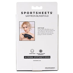 Saffron Blindfold Blind Fold Sportsheets 