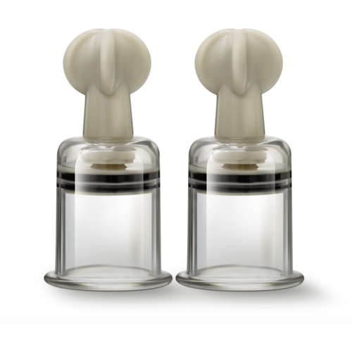 Temptasia Clit & Nipple Large Twist Suckers Nipple Suckers Blush 