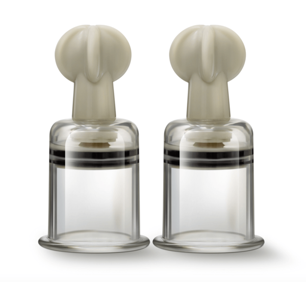 Temptasia Clit & Nipple Large Twist Suckers Nipple Suckers Blush 