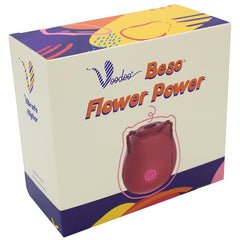 Besso Flower Power Air Pulse Rose Vibe air pressure toy Voodoo Toys 
