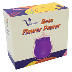 Besso Flower Power Air Pulse Rose Vibe air pressure toy Voodoo Toys 
