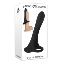 Cock Amour Girth Enhancing Vibrating Cock Ring Cock Ring Zero Tolerance 