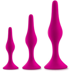 Luxe Beginner Plug Kit Butt Plug Blush Pink 