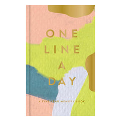 Modern One Line a Day: A Five-Year Memory Book Book Chronicle Books 