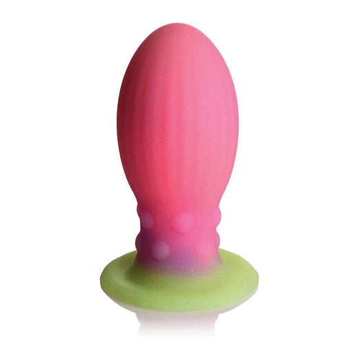 Glow in the Dark Xeno Silicone Egg Plug Butt Plug Creature Cocks 