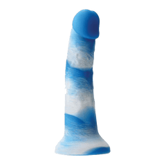 Pleasures Yum Yum 6" Dildo Dildo Colours Blue 